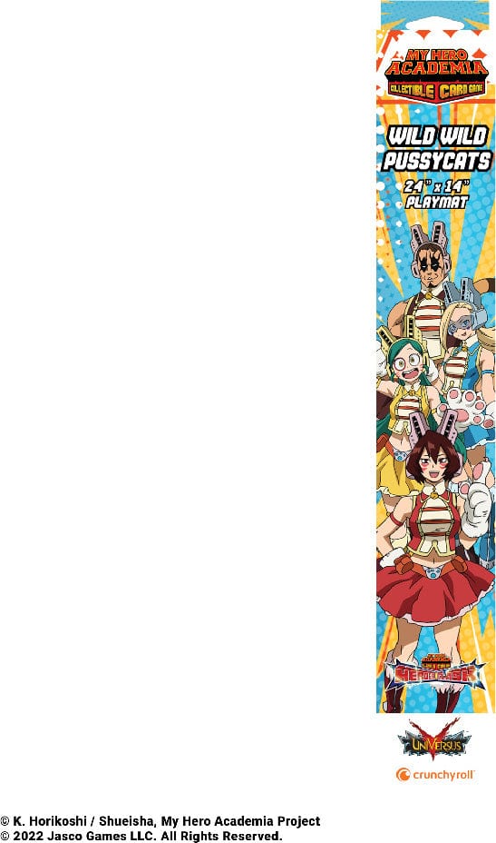 My Hero Academia CCG: Wild Wild Pussycats Playmat - Image 6