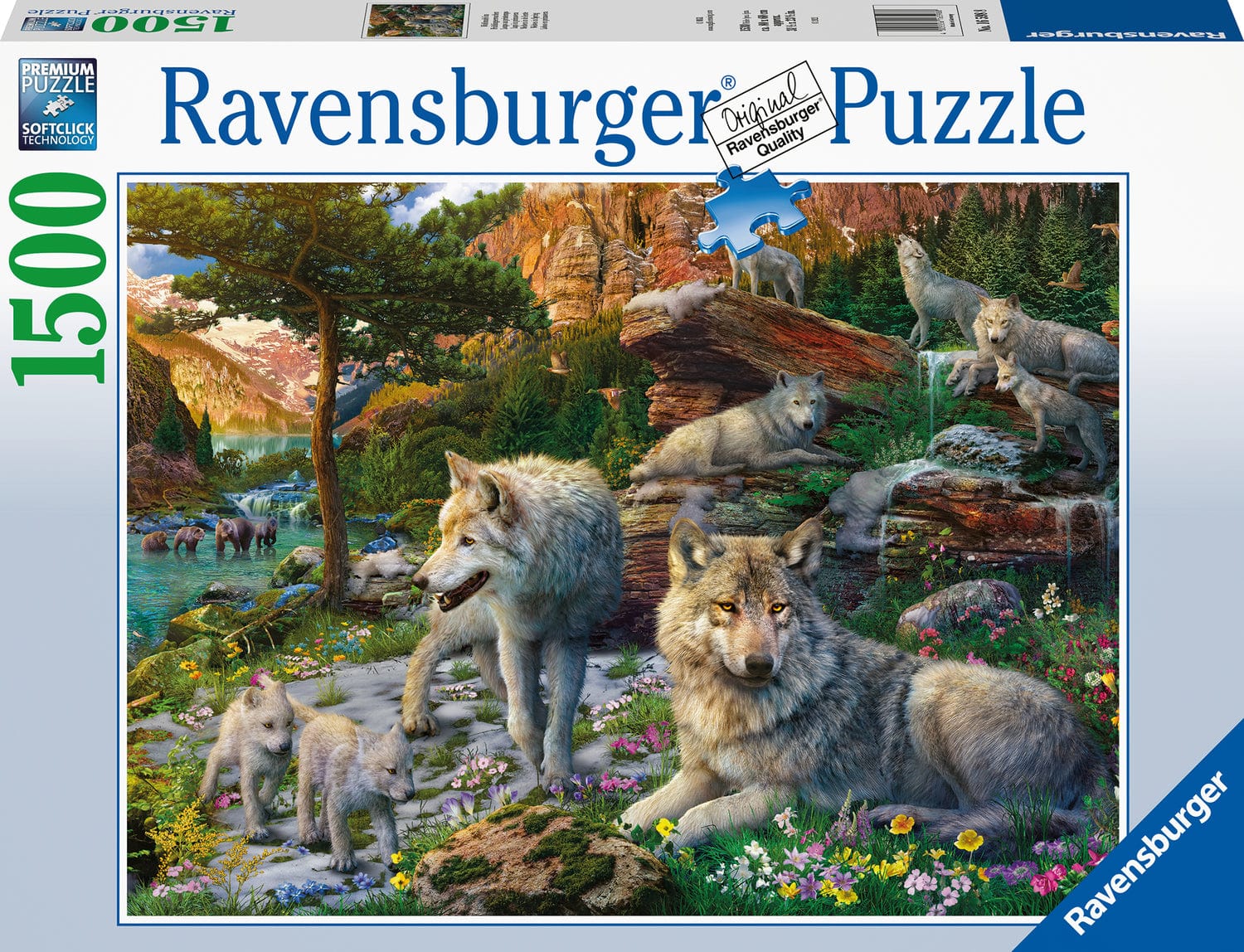 Wolves in Spring - Image 12