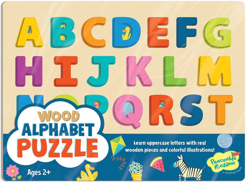 Wood Alphabet Puzzle - Image 5