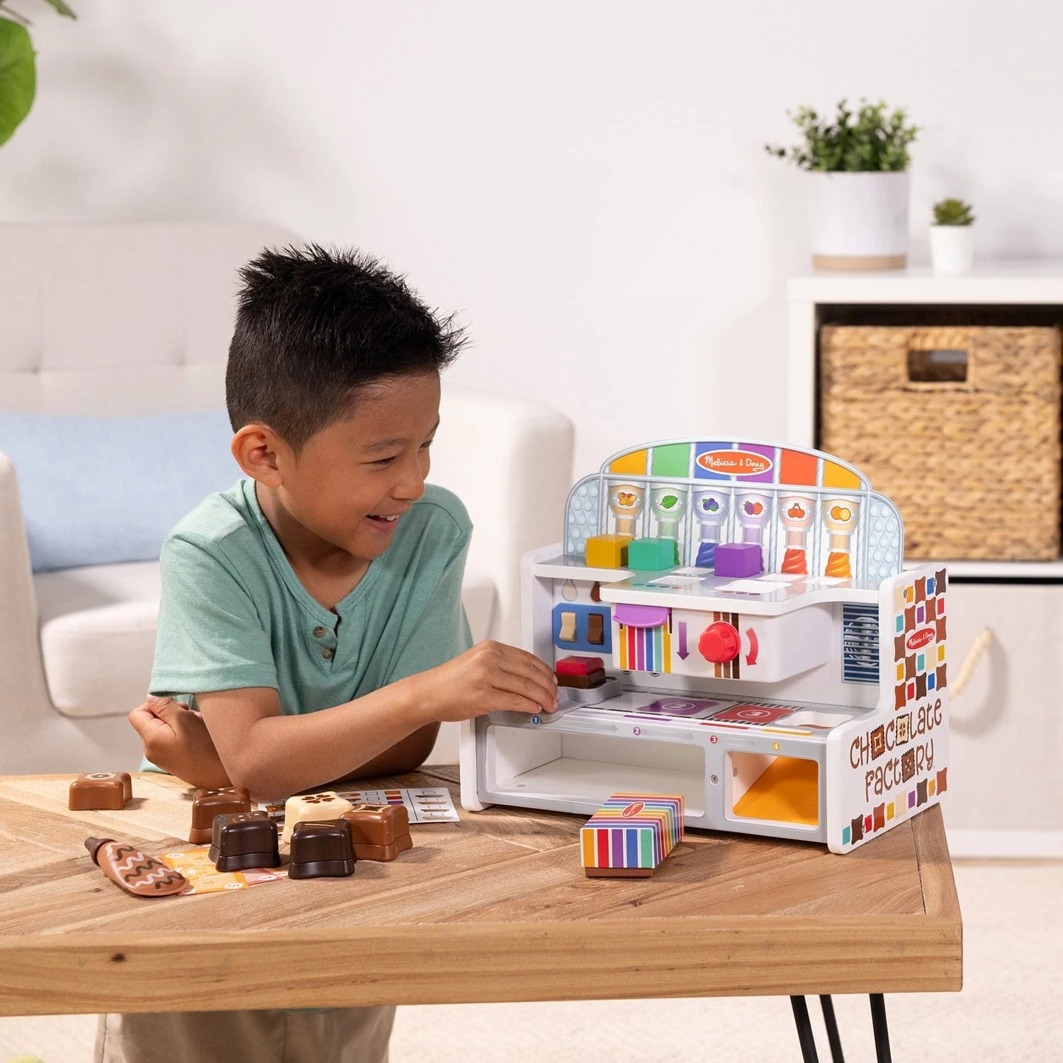Wooden Chocolate Factory Play Set - Image 4