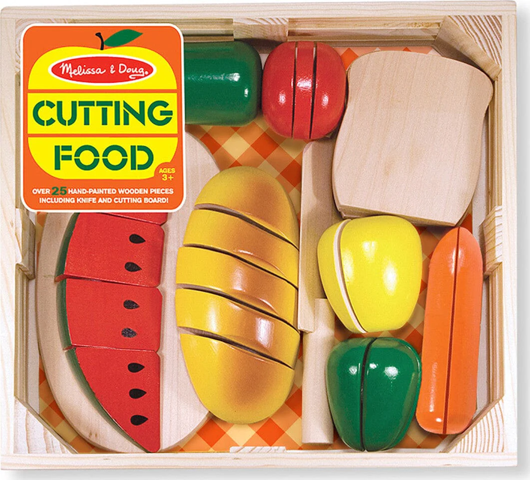 Wooden Cutting Food Toy Set - Image 2