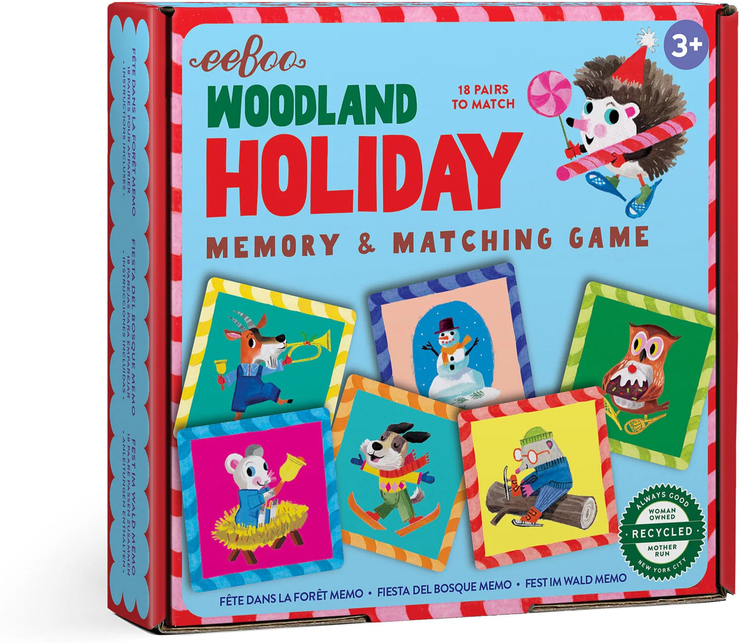 Woodland Holiday Memory & Matching Game - Image 3