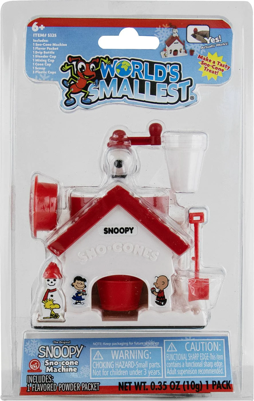 World's Smallest Snoopy Sno-cone Machine - Image 3
