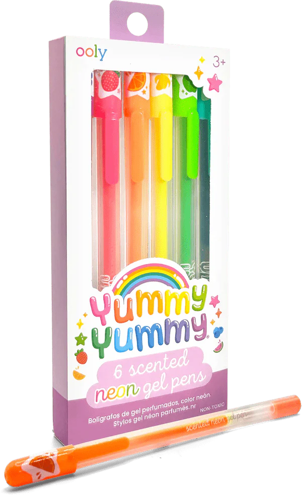 Yummy Yummy: Scented Gel Pens - Neon