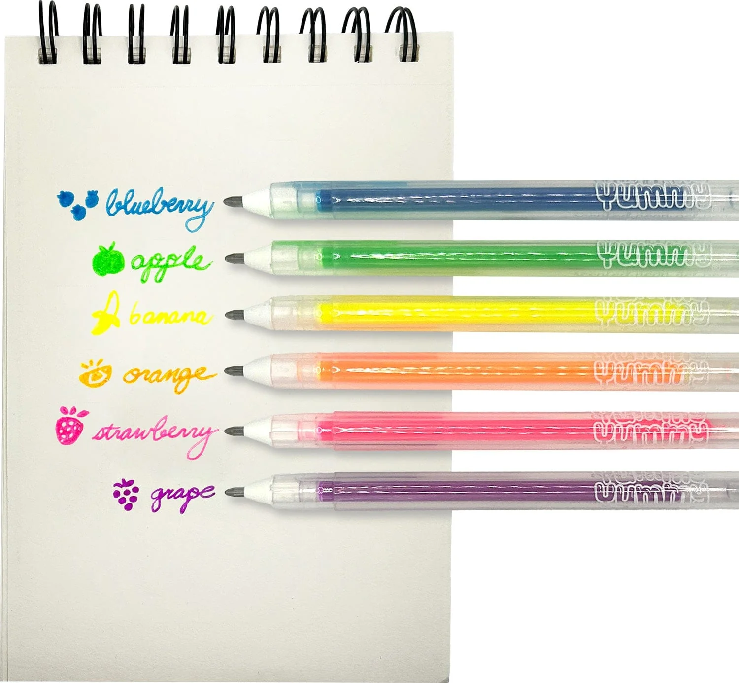 Yummy Yummy: Scented Gel Pens - Neon - Image 2
