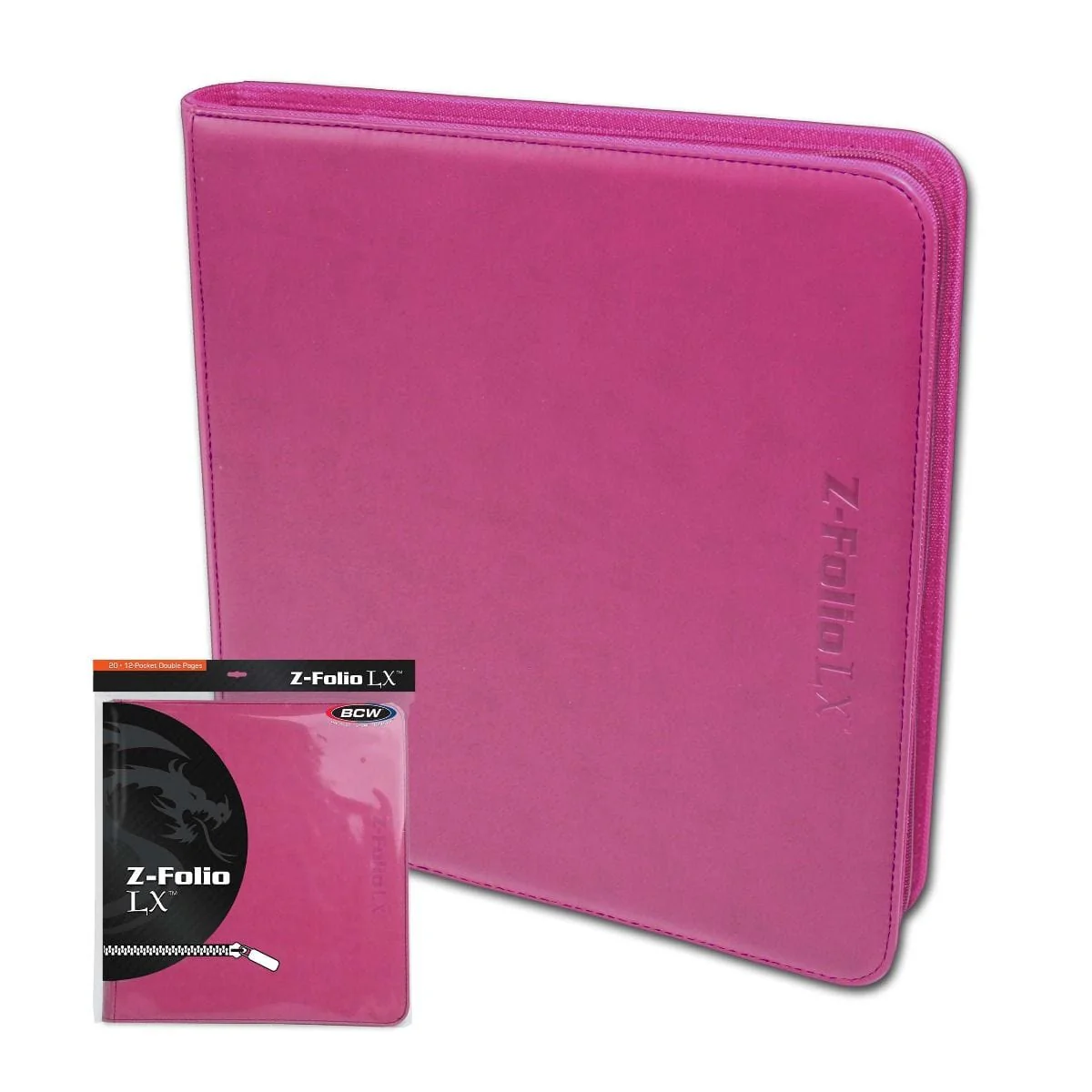 Z Folio 12 Pocket Pink