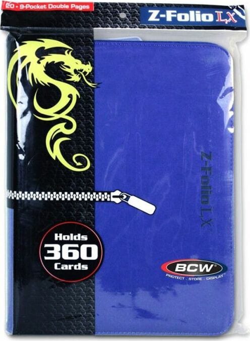 Z Folio 9 Pocket LX Blue - Image 4